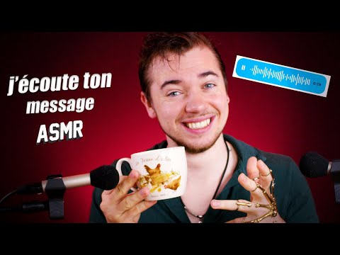 ASMR : J'OUVRE VOS MESSAGE VOCAUX ASMR  🥰