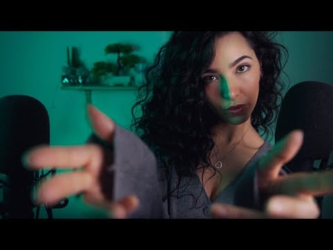 ASMR Touching Your Face While I Whisper for Deep Sleep 💤