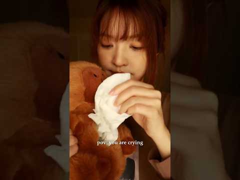 POV: You Have Seasonal Depression 😢 #asmr #asmrcomfort #asmrpersonalatttention