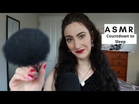 ASMR Counting You to Sleep + Face Brushing