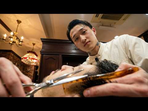 💈(ASMR) This Japanese Barbershop Has Been Perfecting Its Craft Since 1920
