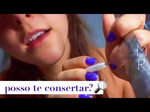 ASMR consertando cada pedaço seu! | roleplay futurista | limpeza profunda