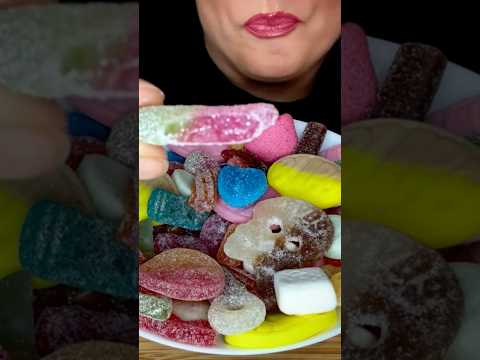SOUR CHERRY CANDY #asmr #swedish #candy
