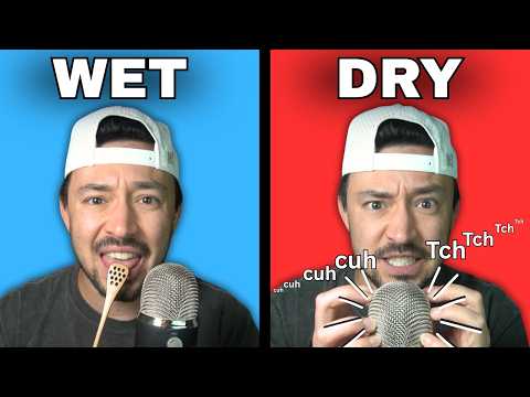 🔴 WET vs DRY Mouth Sounds Battle with My Creative Triggers!