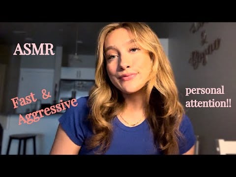ASMR- Fast Personal Attention Triggers!!