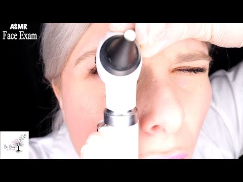 A Detailed Up Close ASMR Face Exam Roleplay