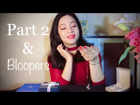 ASMR Swarovski Elegant Jewelry Store Part 2 & Bloopers 💎 Soft Spoken, Tapping Sounds •