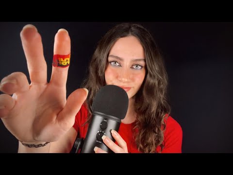 ASMR MUY CERCA DEL MICRÓFONO, Susurros y Triggers RELAJANTES - Asmr Argentina