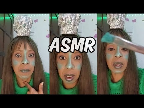 POV: AQUELA MAQUIAGEM DE OUTRO PLANETA   #asmrroleplay #humor #asmrmakeup