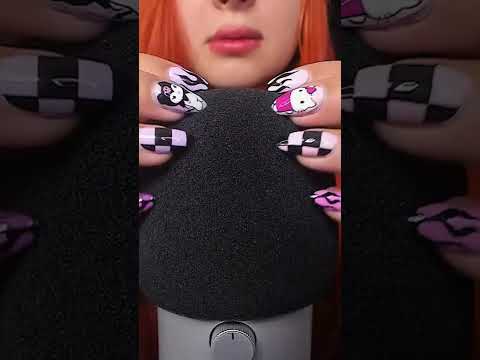 ASMR Brain Melting Mic Scratching 🧡 #SHORTS #asmr 19 de febrero de 2026