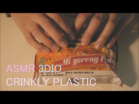 ASMR. Crinkly Plastics 비닐들 사부작사부작 (Binaural)(No talking)