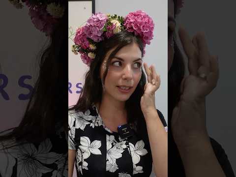 ASMR Festival Makeup & Hair Style #asmrcommunity #makeup #hair #asmrsounds #relax #tingles #hair