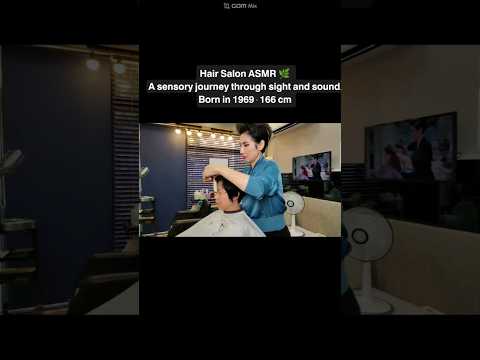 미용실ASMR 시각과청각의 활성화 #밝은 흙갈색Hair salon ASMR visual and auditory activation #bright soil brown
