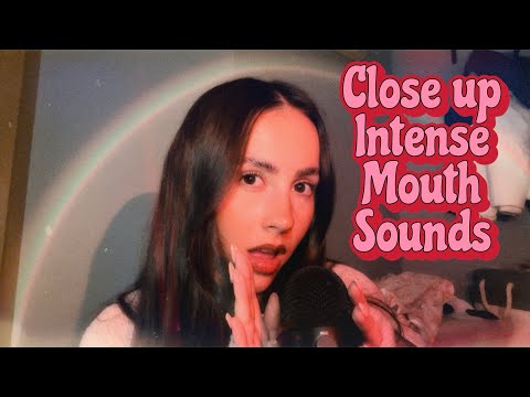 ASMR- Intense mouth sounds to send shivers down your spine and put you to sleep 🌜💭