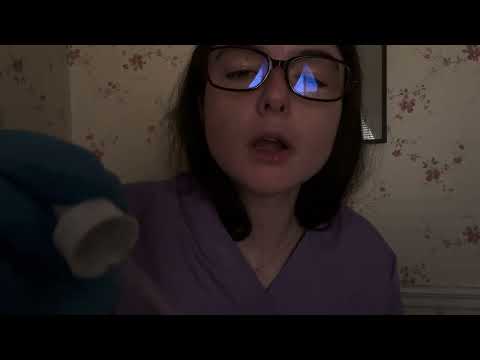 Detailed Allergy Testing | ASMR medical role play 