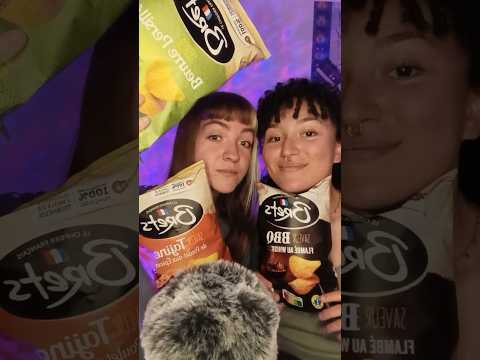 ASMR | DÉGUSTATION DE GOUTS ORIGINAUX DE CHIPS 🥔 #asmr #relax #asmrfrançais #blueyeti #mukbang