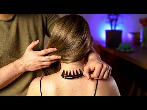 ASMR - Ultimate Tension Relief: Scalp and Nape Tingles for Deep Relaxation (Hair Sounds)