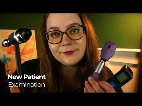 New Patient Examination (Hearing Tests, Stethoscope Exam, Eye Testing) 🩺 Medical ASMR Roleplay