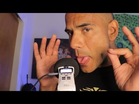 #ASMR | Fast & Aggressive Slow & Tingly Mouth Sounds + Hand Movements