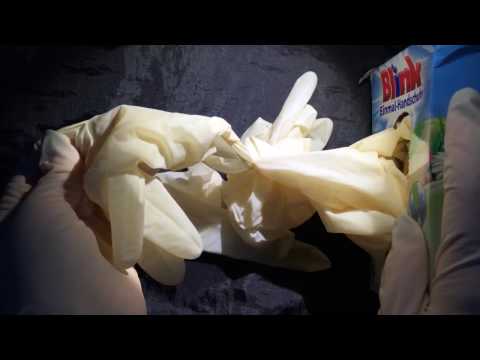 LATEX GLOVES⏫ LAYERING⏬ from the BOX [[ASMR]]