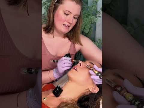 ASMR Facial 💚 #asmr #asmrfacial #asmrskincare #asmrpersonalcare