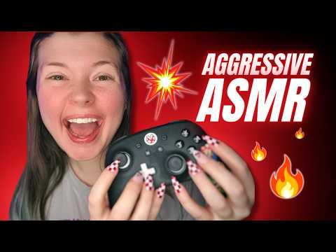 ASMR Fast and Aggressive Triggers for Tingle OVERLOAD