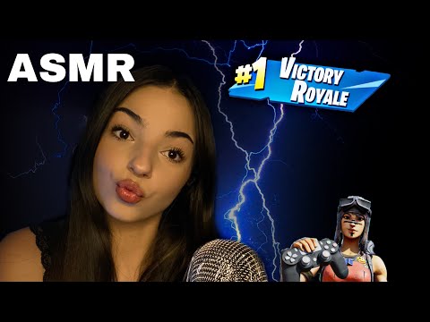 #ASMR - JE JOUE A FORTNITE (jsuis éclatée)