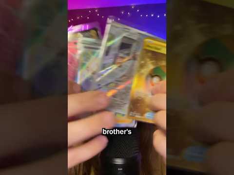 I Stole My Brother’s Pokémon Cards🤫 #asmr
