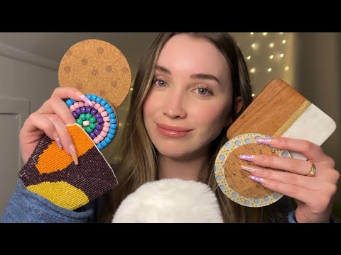 ASMR Coaster Collection (Over Explaining, Tapping Triggers, Close Whispers)