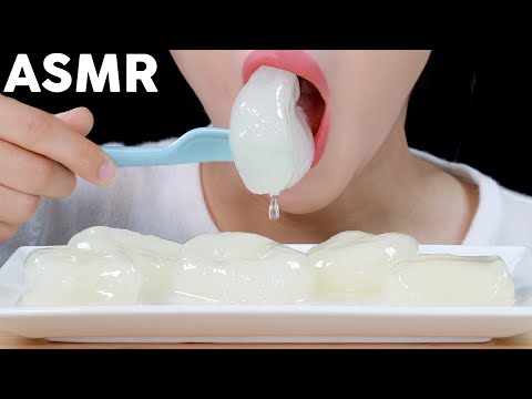 ASMR Palm Seeds Eating Sounds | Clear Food Part. 1 | 팜시드 먹방 | 투명음식 1탄 | MINEE EATS