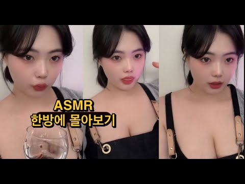 ASMR #25|  ASMR 한방에 몰아보기2 /팅글/트리거/ trigge/Tingle