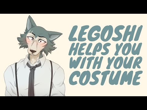 [Furry ASMR] Legoshi Helps You With Your Costume and Makeup (Soft Spoken, Brushing Sounds...)