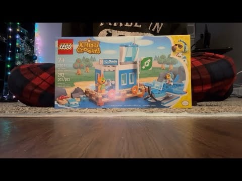 ASMR Putting Together An Animal Crossing Lego Set - Fly With Dodo Airlines