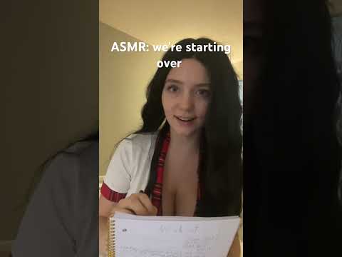 we're starting over 🤍#asmr #girlfriendasmr #grounding #reset #cozyvibes