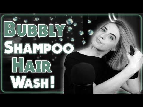 [ASMR] Super Bubbly Shampoo Hair Wash !!