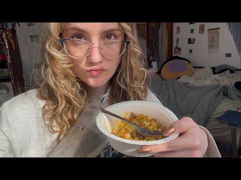 reminder: EVERYTHING WILL BE OKAY 💞 ASMR Morning Positivity & Personal Attention grwm + breakfast