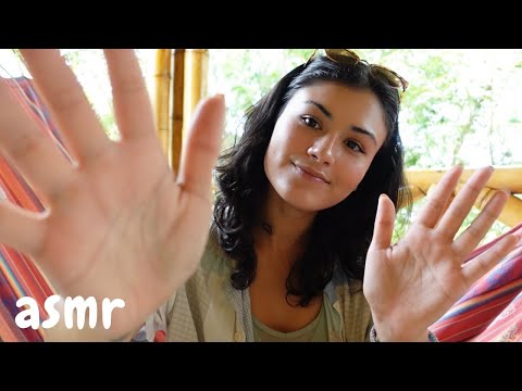 ASMR | Relaxing + Hanging Out in Ecuador  | Hand Movements