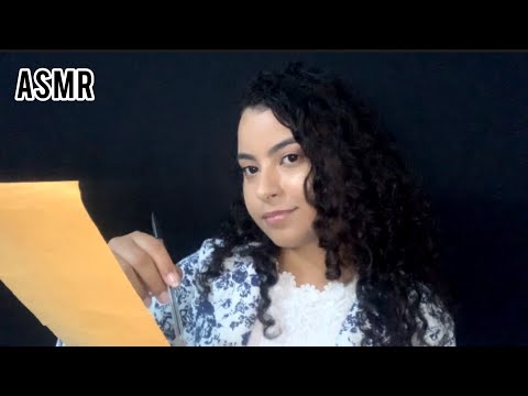 ASMR ROLEPLAY- ENTREVISTA DE EMPREGO 📝👩‍💼 Com voz suave e som de teclado.