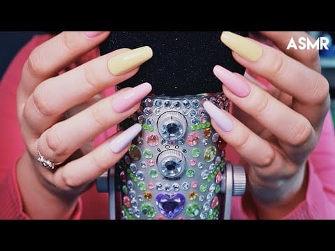 ASMR - Kristaller På Micken - Intense Mic Scraching/Brainmassage