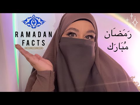 ASMR - Facts about Ramadan / whispering / hair,face brushing/ handmovements , camera tapping 