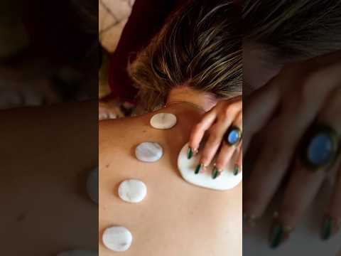 ASMR giving you the chillies with cold stones ❄️ #asmr #relax