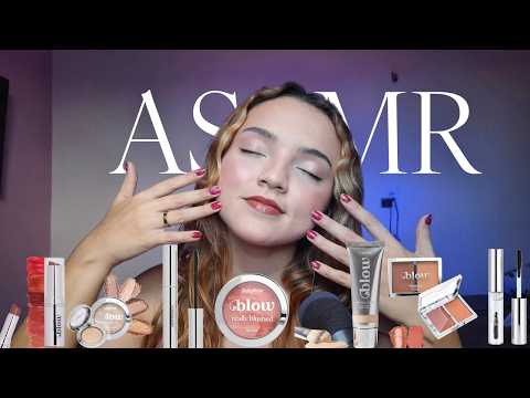 ASMR sussurros e make com produtos novos✨