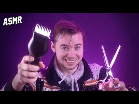 ASMR : BARBER COIFFEUR POUR DORMIR CE SOIR !Voix basse