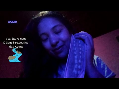 ASMR 3OMIN de leitura dos mais lindos Salmos e Provérbios pra abençoar teu sono| VOZ SUAVE + RIACHO