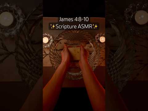 Christian ASMR - Draw Near to God ✝️ #relax #scripturemeditation