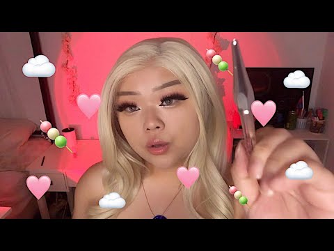 asmr repetitive counting and poking with visual popups ❀♡❀