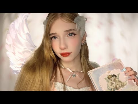 АСМР Макияж от ангела🪽🌸🩵 Добрая забота ASMR makeup