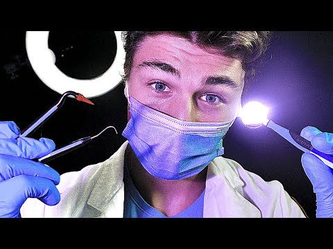 ASMR REALISTIC DENTIST ROLEPLAY 🦷 Teeth Cleaning (Scraping, Brushing, Crinkling)