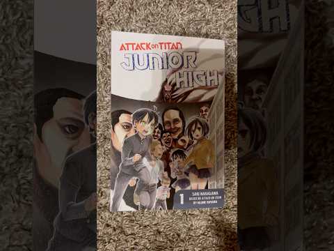 ASMR Tapping On Attack On Titan: Junior High (No Talking) #ASMR #Shorts