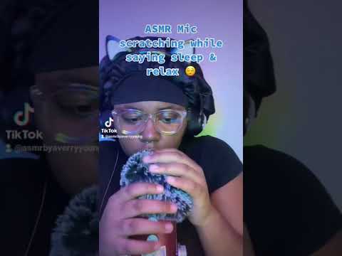 microphone scratching asmr